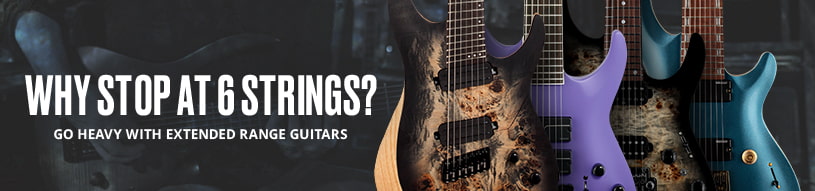 Buying Guide Extended Range Guitars zZounds