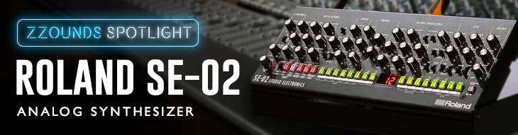 Roland SE-02 Tabletop Analog Synthesizer: zZounds Spotlight