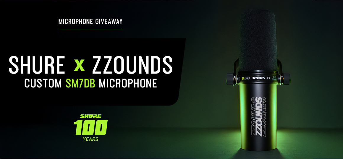 Gear Giveaway: zZounds Custom SM7dB Vocal Microphone