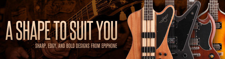 Epiphone has a shape to suit you