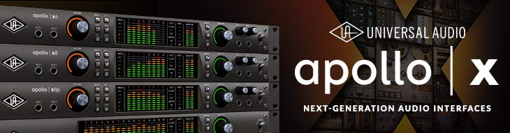 Universal Audio Apollo X: Next-Generation Audio Interfaces