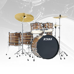 Tama IE62C Imperialstar Drum Kit, 6-Piece (with Meinl Cymbals)