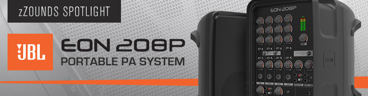 JBL EON208P PA System