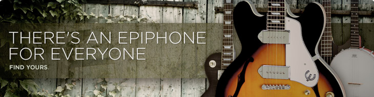 There's an Epiphone for everyone. Find yours.