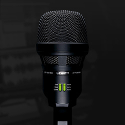 Lewitt Audio DTP 640 REX Dual Element Dynamic and Condenser Kick Microphone