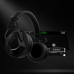 AlphaTheta HDJ-F10 Wireless Headphones & HP-TX01 Transmitter