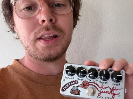 ZVEX Vexter Instant Lo-Fi Junky Chorus Vibrato Pedal
