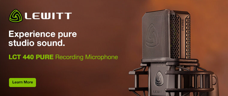 Lewitt - LCT 440 PURE. Experience pure studio sound. Learn more.