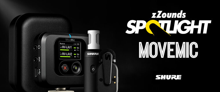 zZounds Spotlight - Shure MoveMic. Learn more in our guide