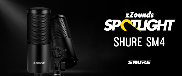 Spotlight - Shure SM4 Dual-Diaphragm Cardioid Condenser Mic
