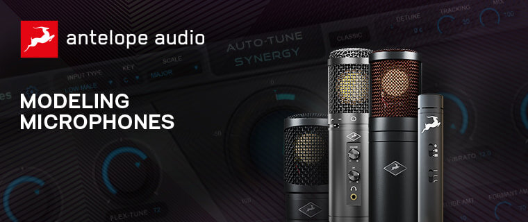 Antelope Audio - Modeling Microphones. Shop now at zZounds