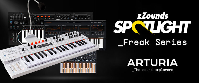 zZounds Spotlight: Arturia Freak Series -- The Sound Explorers. Learn more in our guide