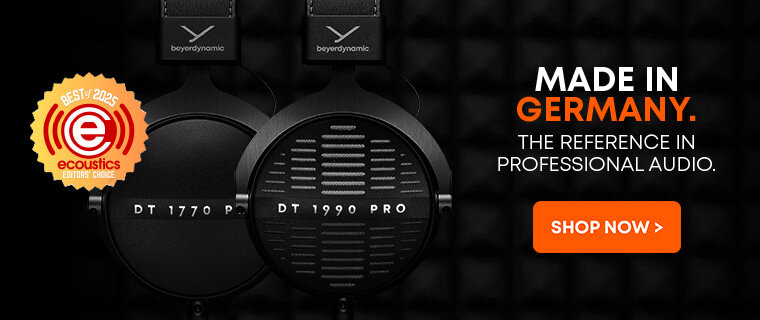 Beyerdynamic - DT 1770 Pro and DT 1990 Pro. Made in Germany. The Reference in Professional Audio