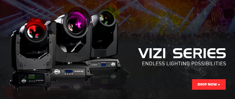 ADJ Vizi Series: Endless lighting possibilities. Learn More