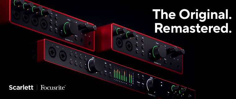 Focusrite - Scarlett Gen 4 High IO USB audio interface. The original, remastered.