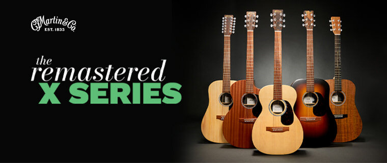 Martin - the remastered X Series. C.F. Martin & Co.