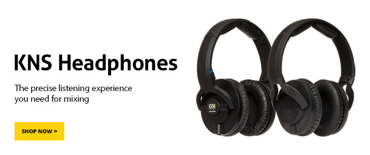 KRK KNS Headphones: The precise listening experience you need for mixing. Shop Now