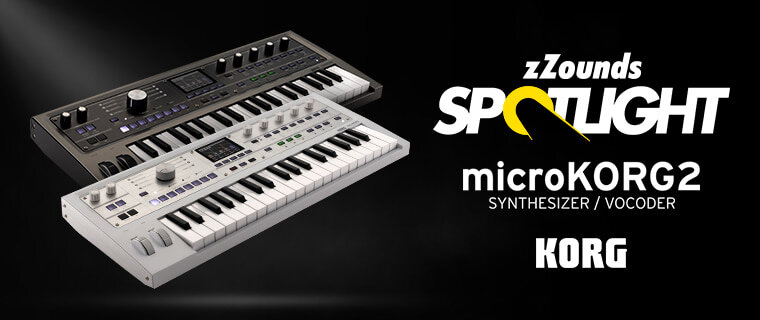 zZounds Spotlight - Korg MicroKorg 2 synthesizer/vocoder. Learn more