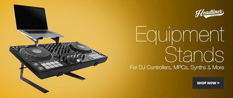 Headliner Equipment Stands - For DJ controllers, MPCs, synths, and more. Shop Now
