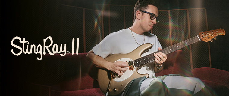 EBMM - Cory Wong StingRay II electric guitar. Shop now