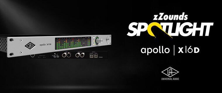 zZounds Spotlight: Universal Audio Apollo x16D Thunderbolt/Dante Audio Interface
