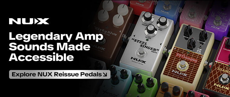 NUX - Legendary amp models made accessible. Explore NUX Reissue pedals