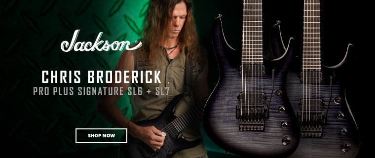 Jackson - Chris Broderick Pro Plus Signature SL6 + SL7. Shop Now