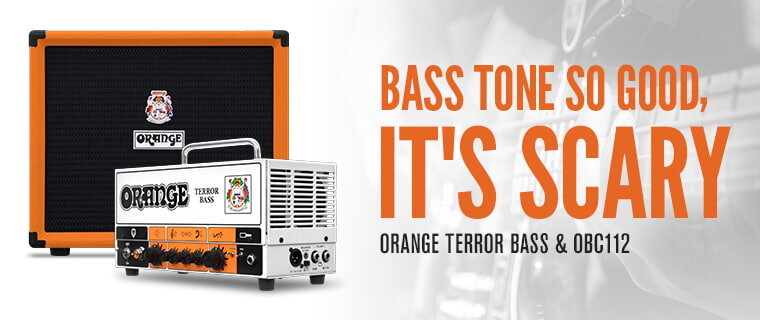Orange Terror Bass and OBC112: Bass tone so good, it's scary