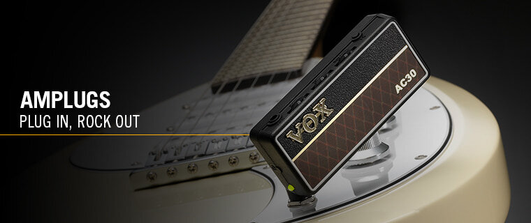 Vox Amplug headphone amplifiers for guitar: Plug in, rock out