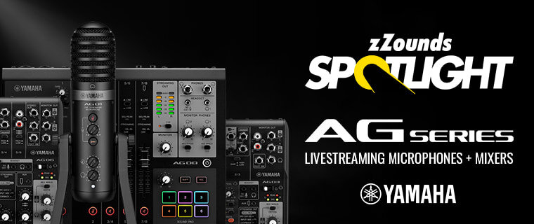 zZounds Spotlight - Yamaha AG Series Livestreaming Microphones and Mixers