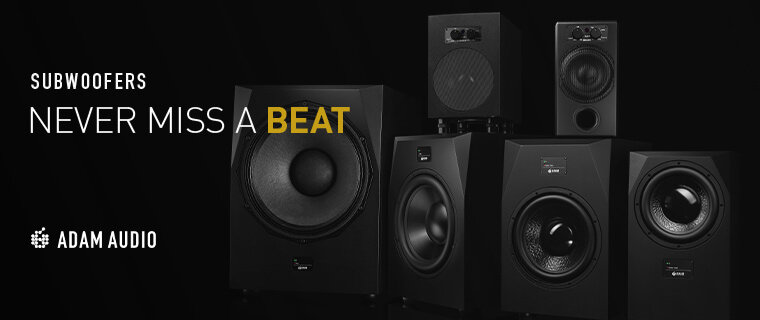 Adam Audio - Subwoofers. Never miss a beat