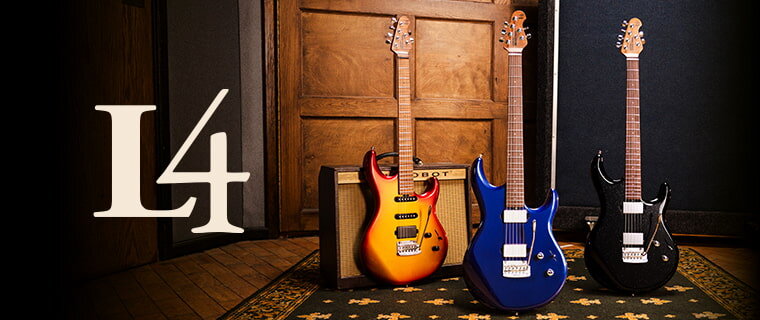 Ernie Ball Music Man - Luke 4 Collection electric guitars. Shop now