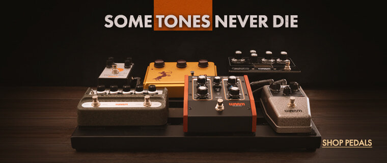 Warm Audio - Pedals. Some tones never die. Shop now