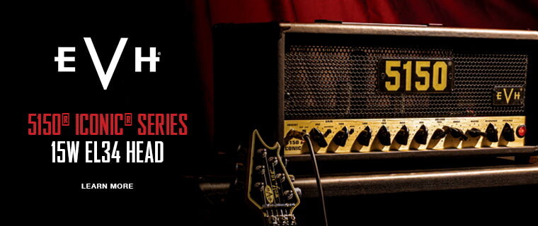 EVH - 5150 Iconic Series EL34 15-Watt Head. Learn More
