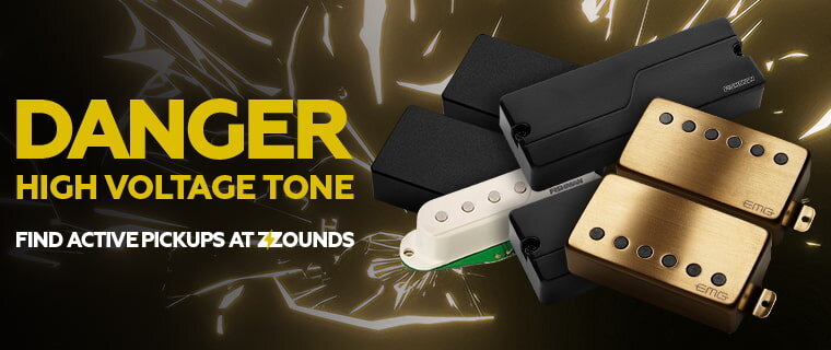 Danger: High Voltage Tone. Shop Active Pickups at zZounds