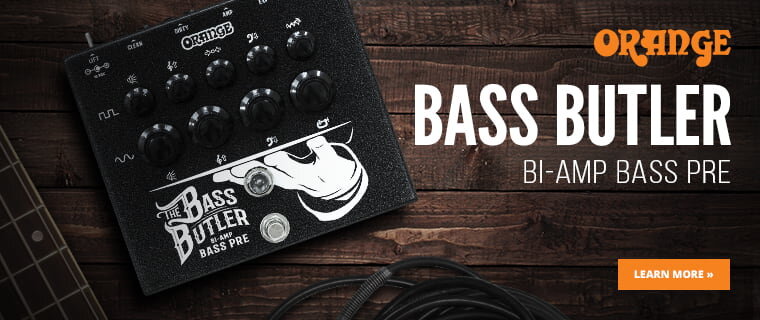 Orange Bass Butler bi-amp bass pre. Learn More