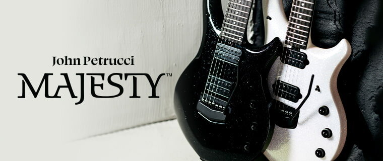 Ernie Ball Music Man - John Petrucci Majesty. Shop the collection