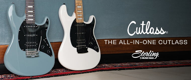 Sterling By Music Man - Cutlass Guitars - The All-in-One Cutlass