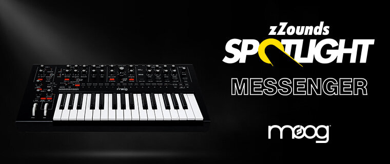 zZounds Spotlight - Moog Messenger Monophonic Analog Synthesizer. Learn more