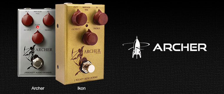 J Rockett - Archer and Archer Ikon Guitar Effects Pedal