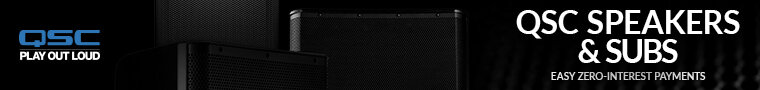 QSC Speakers subs and mixers