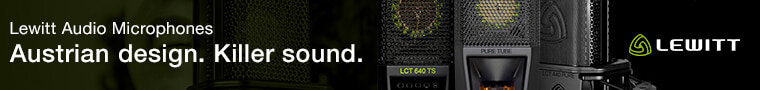 Lewitt Audio Microphones: Austrian design, killer sound.