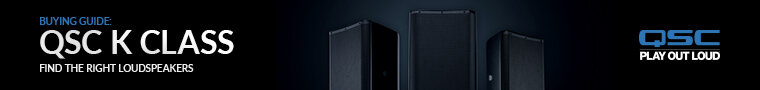 QSC K Class: Find the right loudspeakers