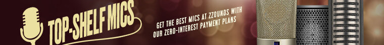 Top shelf mics: get the best mics at zZounds with our zero-interest payment plans
