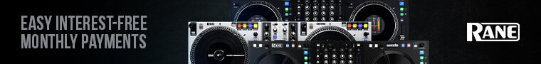 Rane DJ instruments: easy monthly payments