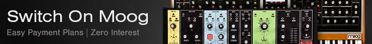 Switch on Moog: easy payment plans, zero interest