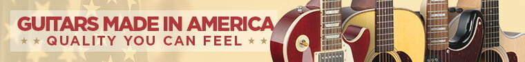 Guitars made in America -- quality you can feel