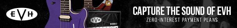 Capture the sound of EVH: zero-interest payment plans