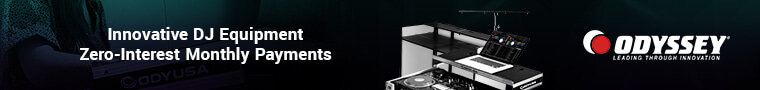 Odyssey: Innovative DJ equipment, zero-interest monthly payments