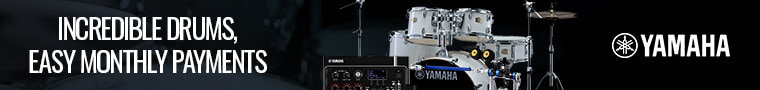 Yamaha: Incredible Drums, Easy Monthly Payments